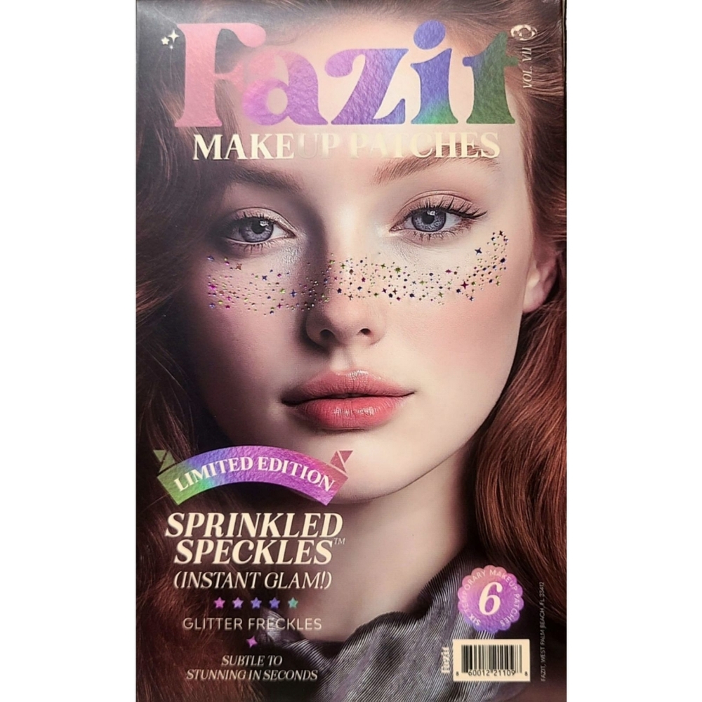 Fazit Glitter Freckles Makeup Patches Limited Edition Rainbow